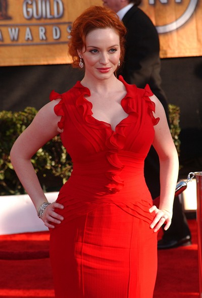 Christina Hendricks from AMC's Mad Men is one of my favorite actresses